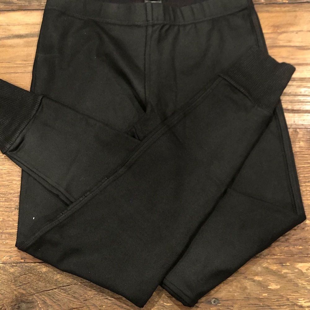 Leather leggings